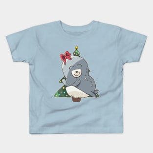 Christmas Seal Kids T-Shirt